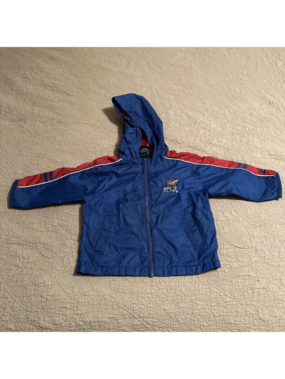 Starter Kansas Jayhawks 2T Toddler Lined Windbreaker
